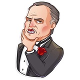 Don Corleone WhatsApp Sticker #24