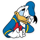 Donald Duck WhatsApp Sticker #21