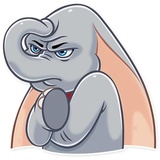 Dumbo WhatsApp Sticker #12