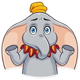 Dumbo WhatsApp Sticker #16