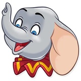 Dumbo WhatsApp Sticker #20