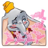 Dumbo WhatsApp Sticker #27