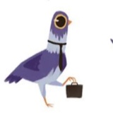 Trash dove WhatsApp Sticker #13