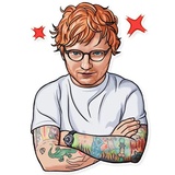 Sheeran WhatsApp Sticker #17