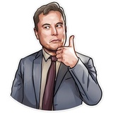 Elon Musk WhatsApp Sticker #20