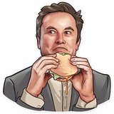 Elon Musk WhatsApp Sticker #22