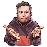 Elon Musk WhatsApp Sticker #5