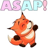 English Fox WhatsApp Sticker #11