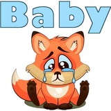 English Fox WhatsApp Sticker #20