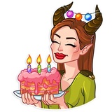 Maleficent WhatsApp Sticker #6