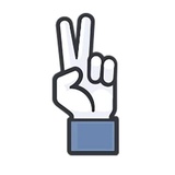 Facebook Likes WhatsApp Sticker #7