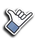 Facebook Likes WhatsApp Sticker #13