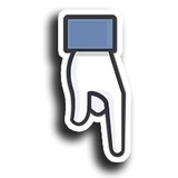 Facebook Likes WhatsApp Sticker #9