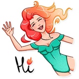 Hottie WhatsApp Sticker #5