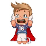 Football Guy WhatsApp Sticker #8