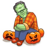 Frankenstein WhatsApp Sticker #18