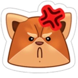 Freddie the fox WhatsApp Sticker #22