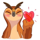 Freelance Owl WhatsApp Sticker #2