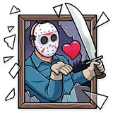 Jason Voorhees WhatsApp Sticker #2