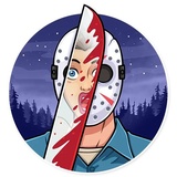 Jason Voorhees WhatsApp Sticker #4