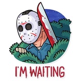 Jason Voorhees WhatsApp Sticker #9