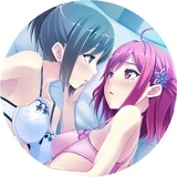 Kissing Girls WhatsApp Sticker #2
