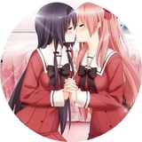 Kissing Girls WhatsApp Sticker #9