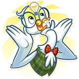 Geek Goose WhatsApp Sticker #13