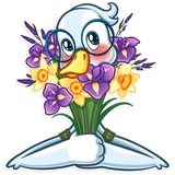 Geek Goose WhatsApp Sticker #9