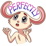 Gentle Rabbit WhatsApp Sticker #30