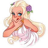 Girl in Love WhatsApp Sticker #22