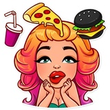 Glamour Puss WhatsApp Sticker #12
