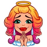 Glamour Puss WhatsApp Sticker #19