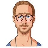 Ryan Gosling WhatsApp Sticker #18