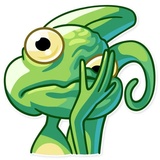 Green Go WhatsApp Sticker #23