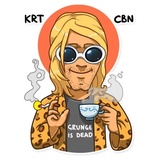 Kurt Cobain WhatsApp Sticker #20