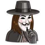 Guy Fawkes WhatsApp Sticker #14