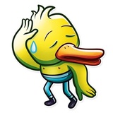 Gus The Duck WhatsApp Sticker #14