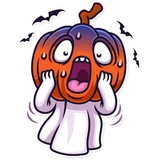 Halloween Ghost WhatsApp Sticker #27