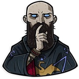 Hellboy WhatsApp Sticker #22