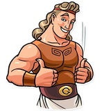 Hercules WhatsApp Sticker #3