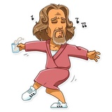 The Dude WhatsApp Sticker #18