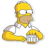 Homer Simpson WhatsApp Sticker #10