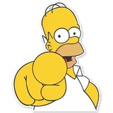 Homer Simpson WhatsApp Sticker #4
