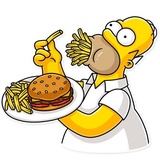 Homer Simpson WhatsApp Sticker #21