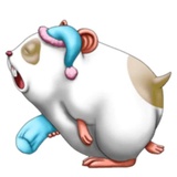 Naughty Hamster WhatsApp Sticker #5