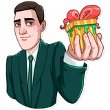 H.P. Lovecraft WhatsApp Sticker #28