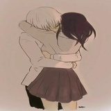 Hug and Kiss WhatsApp Sticker #20