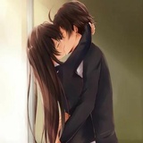 Hug and Kiss WhatsApp Sticker #28