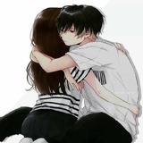 Hug and Kiss WhatsApp Sticker #7
